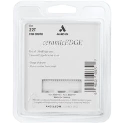 Andis Ceramic Cutters -Pet Sale Store ad56022 560186 fine tooth ceramic cutter size 22t package back 1