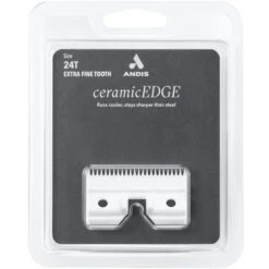 Andis Ceramic Cutters -Pet Sale Store ad56024 560184 extra fine tooth ceramic cutter size 24t package front 1