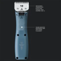Andis EMERGE Cordless Clipper Blue -Pet Sale Store ad5645 19 back 1