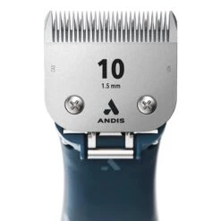 Andis EMERGE Cordless Clipper Blue -Pet Sale Store ad5645 19 emerge clipper blue rdlc 1 blade close up 4 2