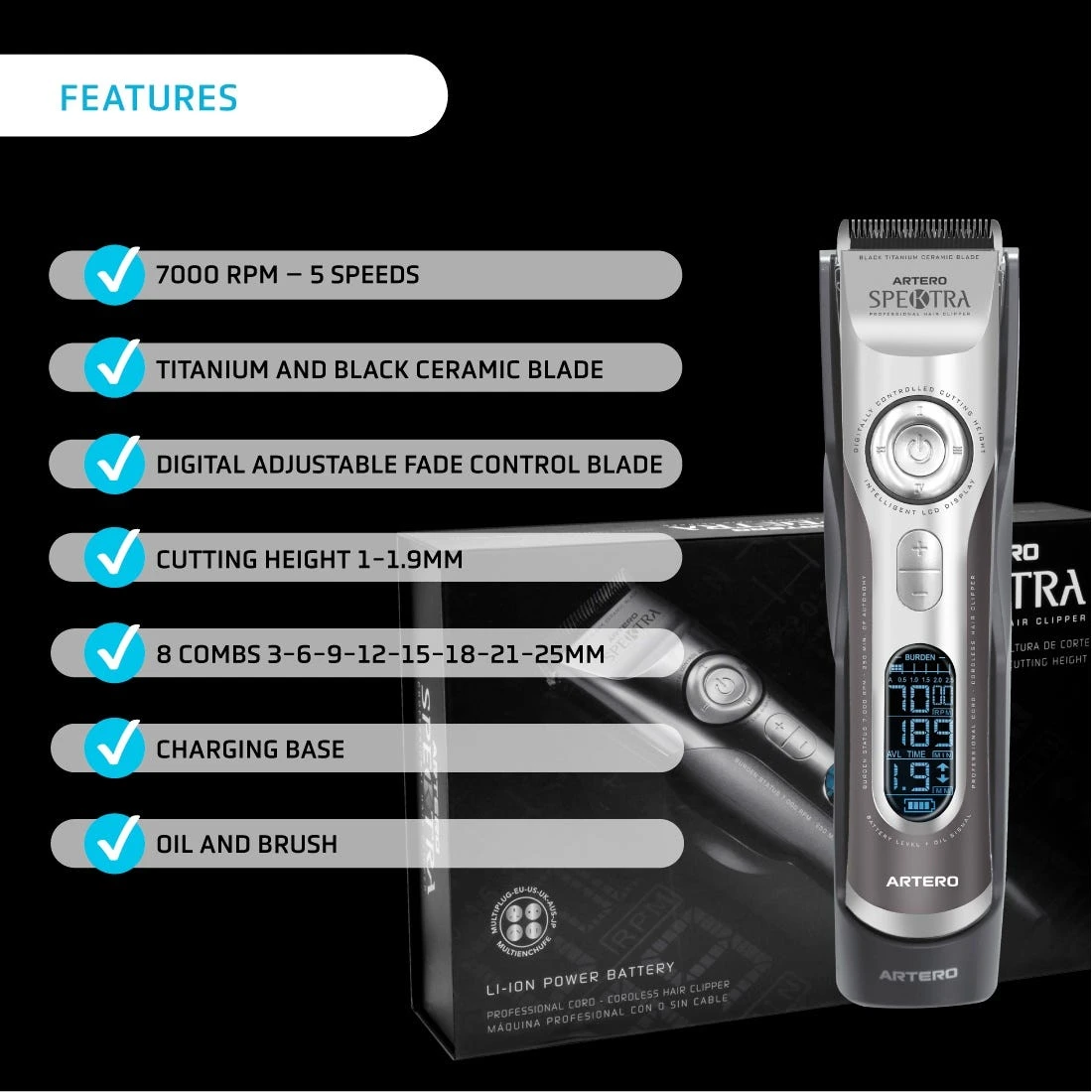 Artero Spektra Clipper 8 Artero Spektra Clipper - Image 8