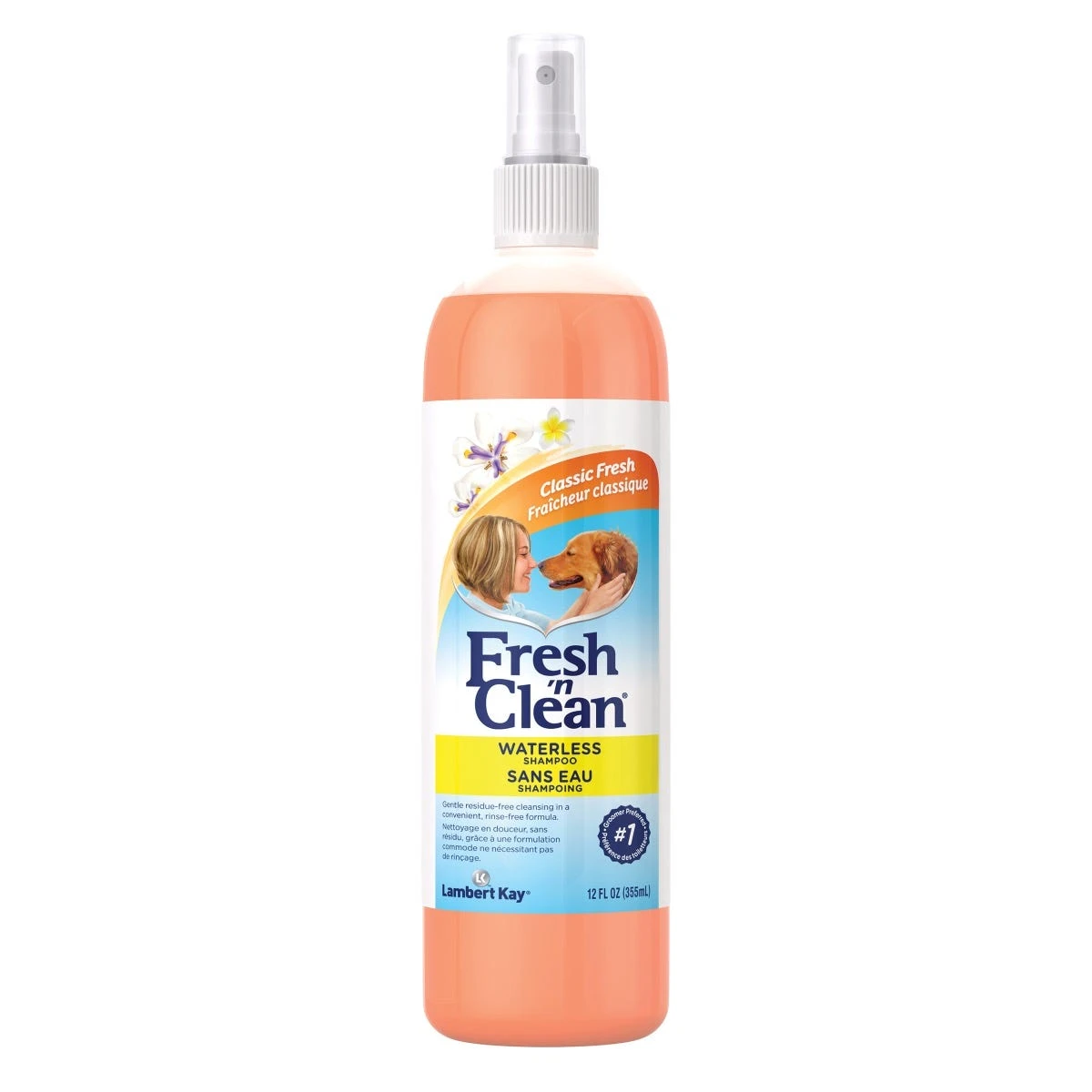Fresh 'n Clean Waterless Classic Fresh Scent Shampoo 12oz 1 Fresh 'n Clean Waterless Classic Fresh Scent Shampoo 12oz