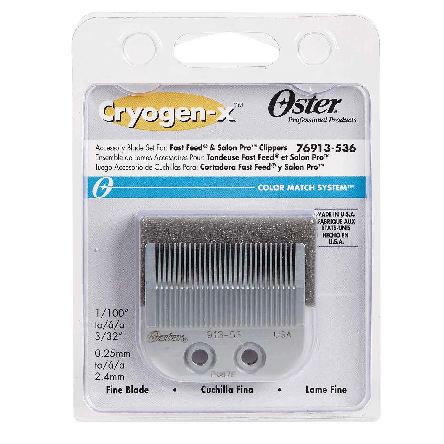 Oster® Oster Fine Blade For Adjustable Clippers 2 Oster® Oster Fine Blade For Adjustable Clippers - Image 2