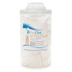 PlaqClnz Pet Finger Brush 36 Pc Container -Pet Sale Store pfb 001