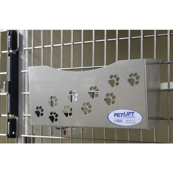 PetLift Stainless Steel File Holder For Cage Door 1 PetLift Stainless Steel File Holder For Cage Door
