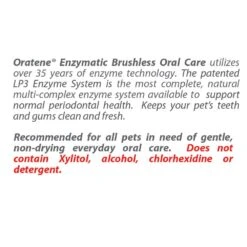 Zymox Oratene Toothpaste Gel 2.5oz -Pet Sale Store rodg0250 2