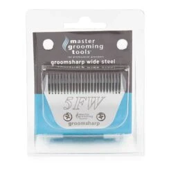 Master Grooming Tools GroomSharp Steel Wide Blades 5FW