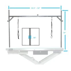 Master Equipment Radiance II LED Electric Grooming Table 5 Master Equipment Radiance II LED Electric Grooming Table -Pet Sale Store tp2083 87 2 1