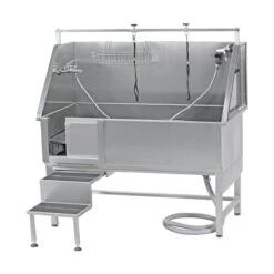 Master Equipment Pro Deluxe II Stainless Steel Tub Left Plumb