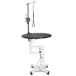 Master Equipment Easy-Lift Round Rotating Top Pneumatic Table -Pet Sale Store tp6290 95 005 1