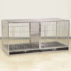 ProSelect Modular Cage W/Plastic Tray Stainless Steel -Pet Sale Store zw5500 87 0