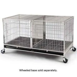 ProSelect Modular Cage W/Plastic Tray Stainless Steel -Pet Sale Store zw5500 87 2