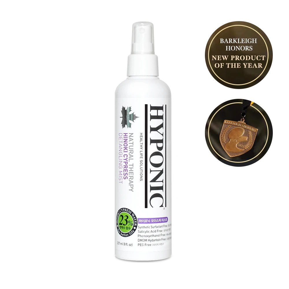 Hyponic Hinoki Cypress Detangling Mist 8 Oz 2 Hyponic Hinoki Cypress Detangling Mist 8 Oz - Image 2