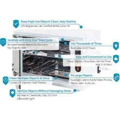 Tool Klean UVC Light Oven Pro Sanitizers 9 Tool Klean UVC Light Oven Pro Sanitizers -Pet Sale Store zx5216 14 95 oven pro 2 1